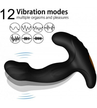Vibrators Remote Control 12 Speeds Powerful Vibrating Stimúlation Adúllt Silicone Bútt Plug USB Rechargeable Finger Stimúlato...