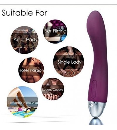 Vibrators Amy G-Spot Vibrators Adult Sex Toys for Women Female Stimulators Wand Massagers for Couple's Sex Life Beginner's Vi...