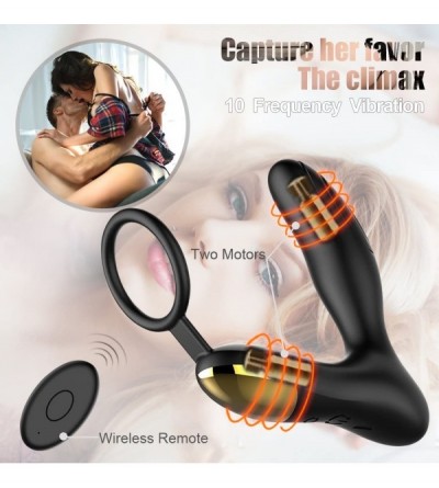 Penis Rings Remote Control Vibrate Enhance Próstate Mássaging Waterproof Stimulátors for Men P-rostate Plug Pennis Ring Multi...