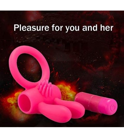 Penis Rings Soft Silicone Exercise Bands - Time Delay - Flexible - Pink SSA10 - C7193T0OZY0 $9.86