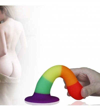 Dildos Realistic Dildos with Strong Suction Cup- Liquid Silicone Waterproof Flexible Penis- Vaginal Masturbation- G Spot Pros...