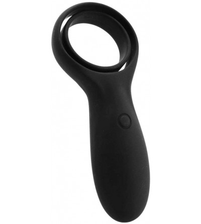 Penis Rings Zero Tolerance Vibrating Rechargeable Cock Ring Torpedo- Black - C0189XH6CC9 $49.00