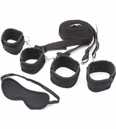 Blindfolds Bed Restraints + Eye Mask Set Under Bed Straps Adjustable Exercise Bands - Type a - CR18H2UG7D7 $29.51