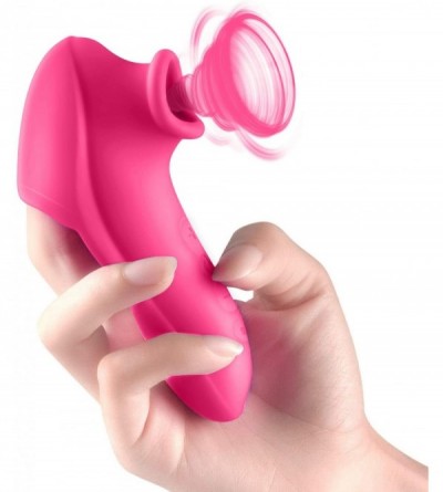 Vibrators Clitoral Sucking Vibrator with 7 Suction Levels for Clit Nipple Stimulation- Quiet Rechargeable Waterproof Clit Suc...