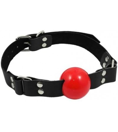 Gags & Muzzles Small Ball Gag with Buckle- Red- 1.5 Inch - Red - CE111CJTK83 $45.54