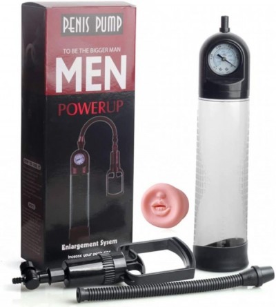 Penis Rings Men's Pênīs Pump for Erëctïon- Massage Toys with 2 Silicone Rings and Qucik to Release Button- to Be Confident - ...