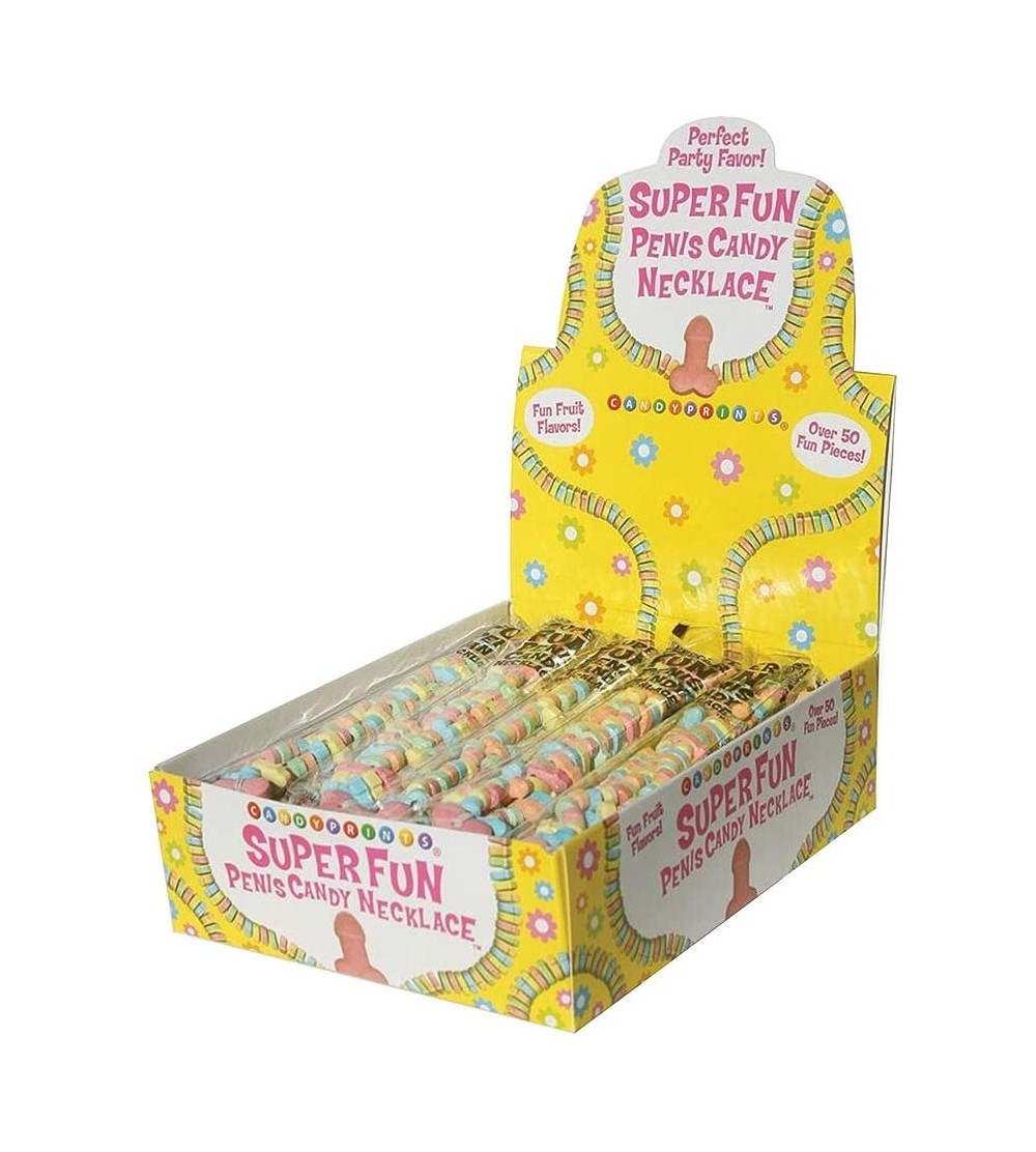 Novelties Candyprints- Super Fun Penis Candy Necklace- 24-Count Package - CL111RV6WHD $28.53
