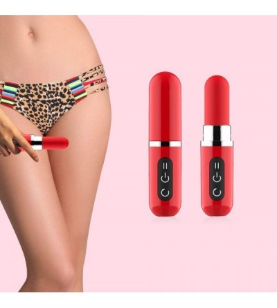 Vibrators Lipstick Vibrator Bullet Clitoral Vibrator with 12 Speed for Travel Rechargeable Waterproof Adult G-Spot Vibrator S...