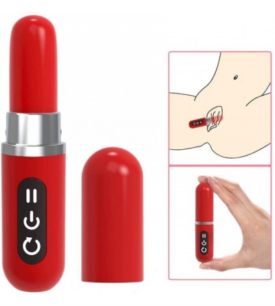 Vibrators Lipstick Vibrator Bullet Clitoral Vibrator with 12 Speed for Travel Rechargeable Waterproof Adult G-Spot Vibrator S...