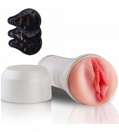 Male Masturbators Male Masturbators Cup Adult Sex Toys- Male Masturbators Stroker 3D Realistic Vagina Masturbation Pussy Cup(...