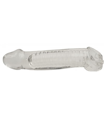 Pumps & Enlargers Muscle Cock Sheath New Improved Version of Gym Boy Cock Extender with attached Cocksling 2 (Clear) - Clear ...