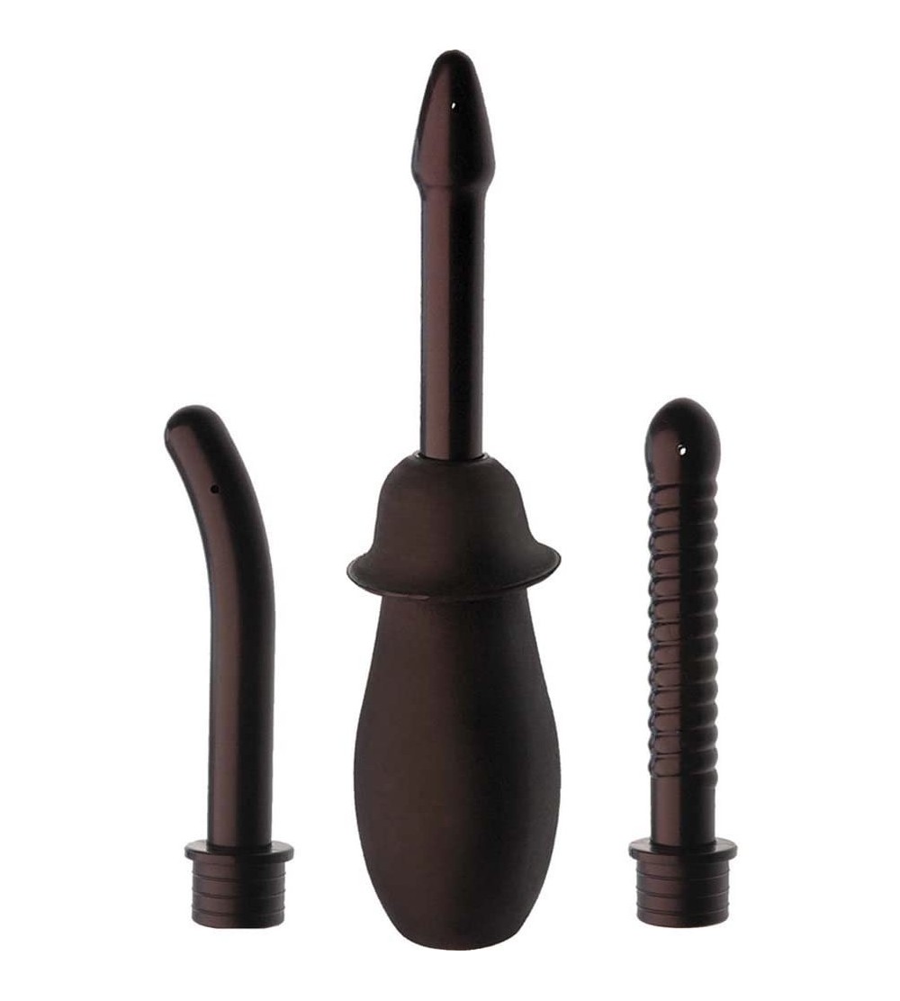 Anal Sex Toys By Nasswalk Douche- Black - C011C62S6WL $12.59