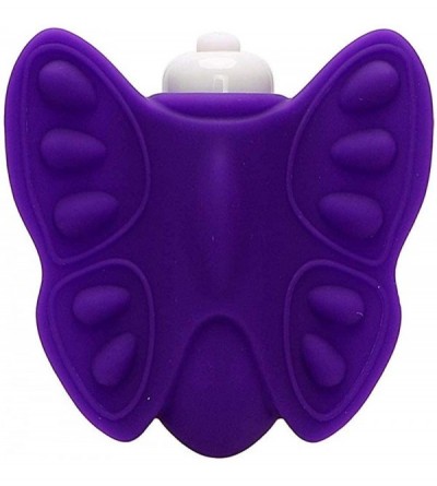 Vibrators Vibrating Butterfly Toy for Ladies to Relax (Purple- Pink)(Purple) - Purple - CR18ADUQOLT $9.22