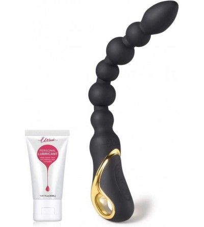 Anal Sex Toys Anal Sex Toys Vibrating Anal Beads Anal Vibrator Prostate Massager with Pull Ring - C817YU95T5U $51.68