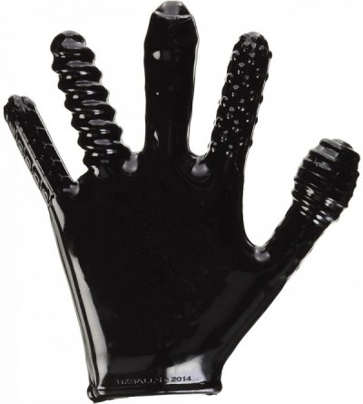 Novelties Finger Fuck Glove- Black- 345 Gram - Black - CW12LLN6OLZ $68.37