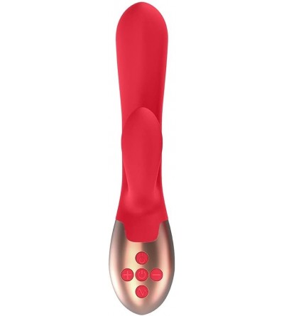 Vibrators Heating G-spot Vibrator - Exquisite (Red) - Red - CQ18GQQGR6H $44.94