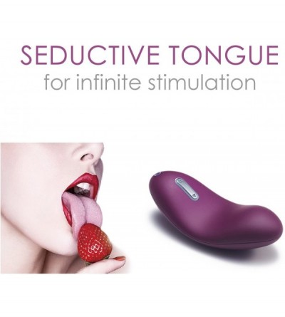 Vibrators Echo Clitoral Vibrators for Women-Tongue-Shaped Female Vibrator Rechargeable Clitoris Stimulator Stimulation Clit D...