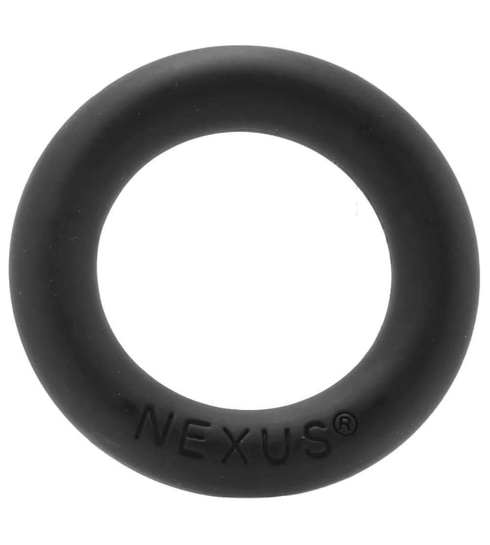 Penis Rings Enduro Plus Thick Silicone Cock Ring- Black - C518UED03CY $10.98