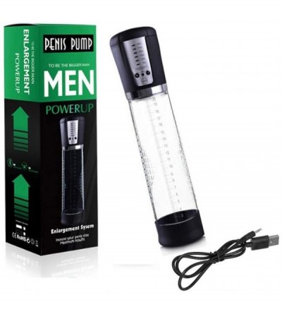 Pumps & Enlargers Best Male Vacuum Pump- USB Rechargeable Pump with One-Click Release Button - C61905SDXY2 $82.73