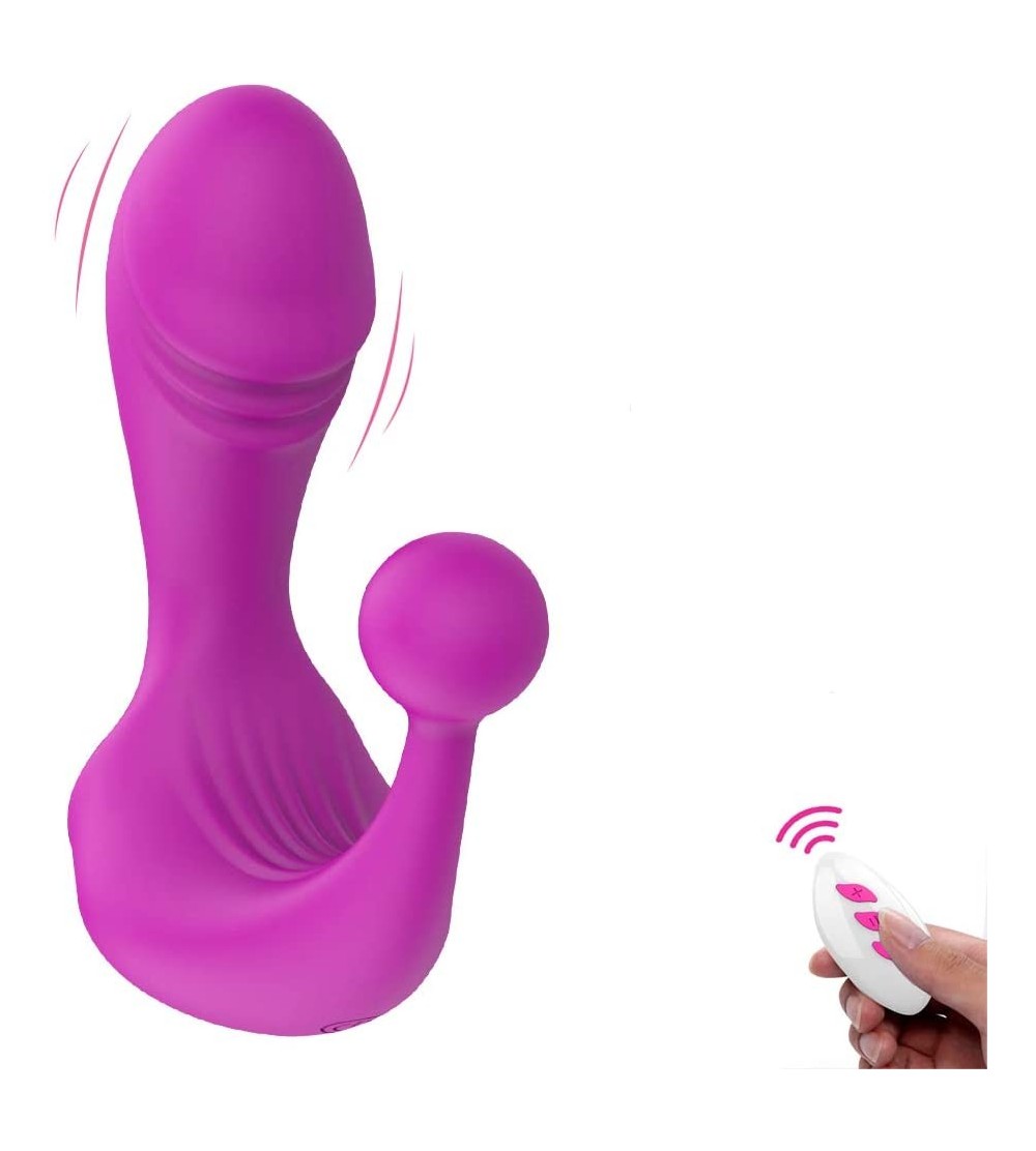 Anal Sex Toys Upgrade Powerful G-Spot Vibrator- Remote Control Wearable Clitoris Masturbation Vibrator Dildo Rechargeable Adu...