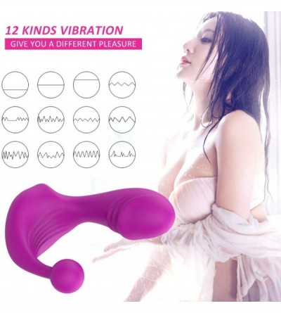 Anal Sex Toys Upgrade Powerful G-Spot Vibrator- Remote Control Wearable Clitoris Masturbation Vibrator Dildo Rechargeable Adu...