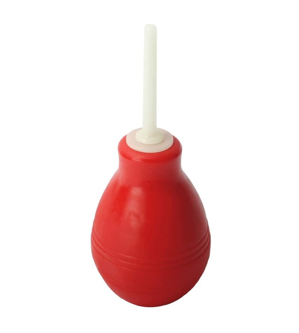 Anal Sex Toys Enema Bulb- Red - CF113TLH9HV $7.12