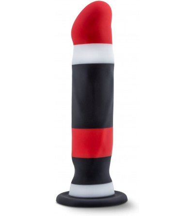 Dildos Avant 8" Silicone Dildo Suction Cup Strap On Base - Sin City - C9189TY2Z59 $37.25