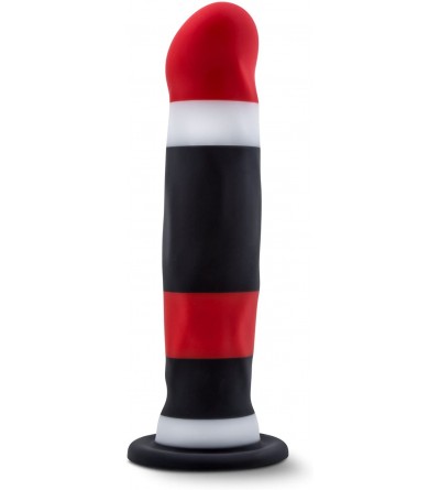 Dildos Avant 8" Silicone Dildo Suction Cup Strap On Base - Sin City - C9189TY2Z59 $37.25