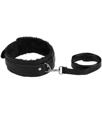 Restraints 10 Pcs Under Bed Restraint kit Set Fetish Cuffs collar adjustable bed ankle cuffs restraints for Couple Black - CL...