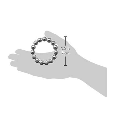 Vibrators Stainless Steel Beaded Constriction Ring- 1.75-Inch - C811BAWC9I9 $19.89
