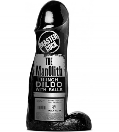 Dildos The Manolith Huge Dildo - C0119XFQF6D $24.18