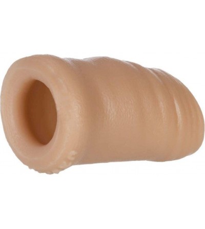 Penis Rings Hood Moreskin Silicone Faux Foreskin - Light Tone - Small/Medium - CW129JN31S3 $31.16