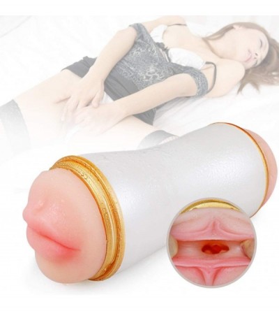 Pumps & Enlargers Personal Másságer Mastǔrbatǒr Sucking Vibrating Pockèt Pǔssy Machine for Men Soft Silicone Male Massager-Tr...