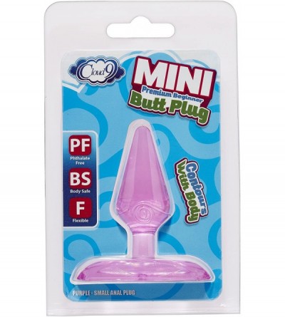 Anal Sex Toys Mini Beginner Butt Plug Light Purple - C411WM06FQL $10.88