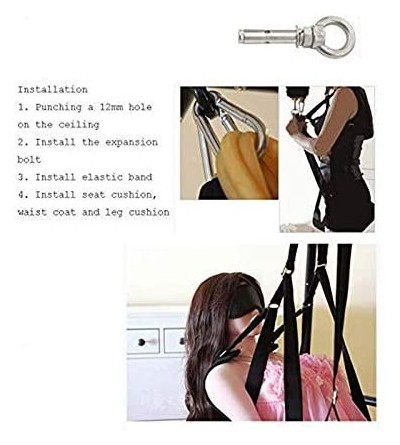 Sex Furniture Sê&x Swing Aerial Swing Indoor Soft Craft Adult Device Supports 360-degree Rotating Nylon Safety Elastic Anti-G...