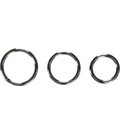 Penis Rings Steel O-Rings- 3-Pack - CC112E7A1KH $22.35