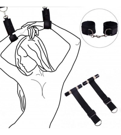Restraints Exercise Bands Sport Kits Adjustable Set Black cklf114 - CA196D45HMR $13.29