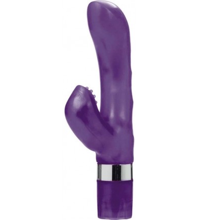 Vibrators G Kiss Waterproof Vibrator 7 Inch Purple - CC11F94NRNV $34.00