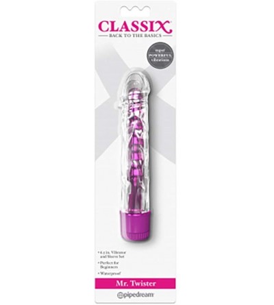 Vibrators Classix Mr. Twister- Pink- 3.5 Lb - Pink - C918I07Q9R2 $10.62