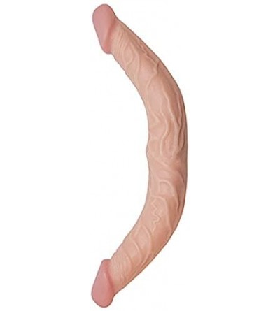 Dildos All American Whoppers Curved Double Dong- 13 Inch - CI11MXIOSQV $37.83