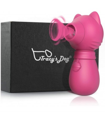 Vibrators Miss Kitty Clitoral Sucking Vibrator for Clit Nipple Stimulation with 7 Suction Levels- Souvenir for Lovers- Rechar...