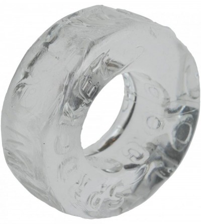 Penis Rings Sprocket Cock Ring (Jumbo Super Stretchy Version of Screwballs Cockring) (Clear) - Clear - C111IFPYSWF $11.32