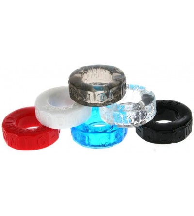 Penis Rings Sprocket Cock Ring (Jumbo Super Stretchy Version of Screwballs Cockring) (Clear) - Clear - C111IFPYSWF $11.32