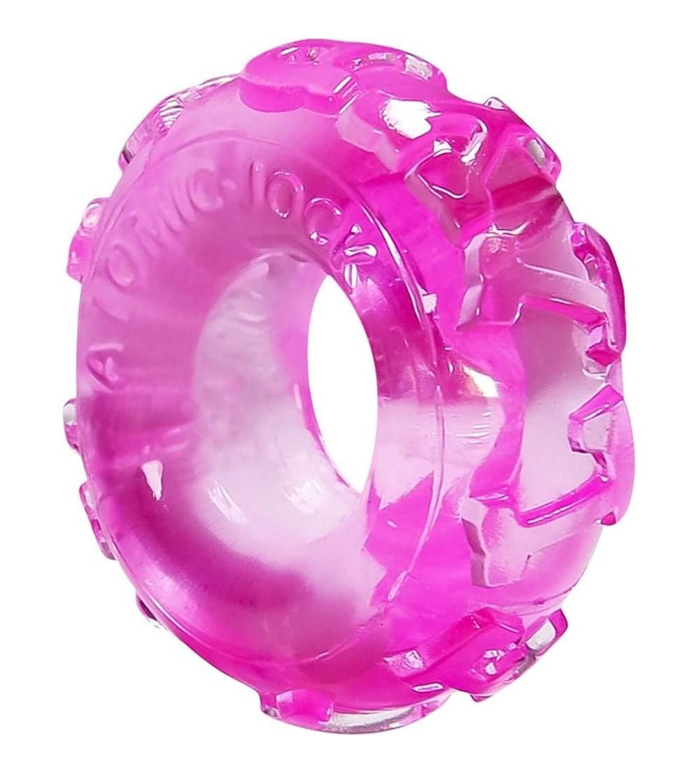 Penis Rings Jelly Bean Cockring Atomic Jock - Pink - CA128DI68D5 $8.75