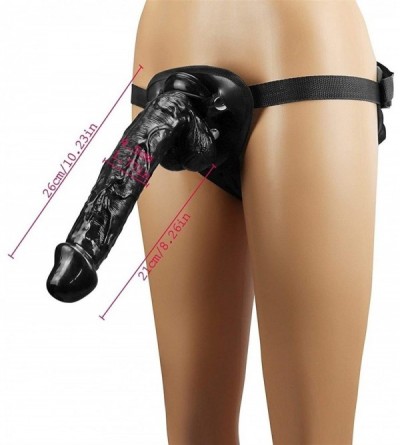 Dildos Strǎp-ons Lady Wearable Lifelike Medical Grade Silicone Dicks for Womens with Magic 11 inch Belt for Couple P'enis (Co...