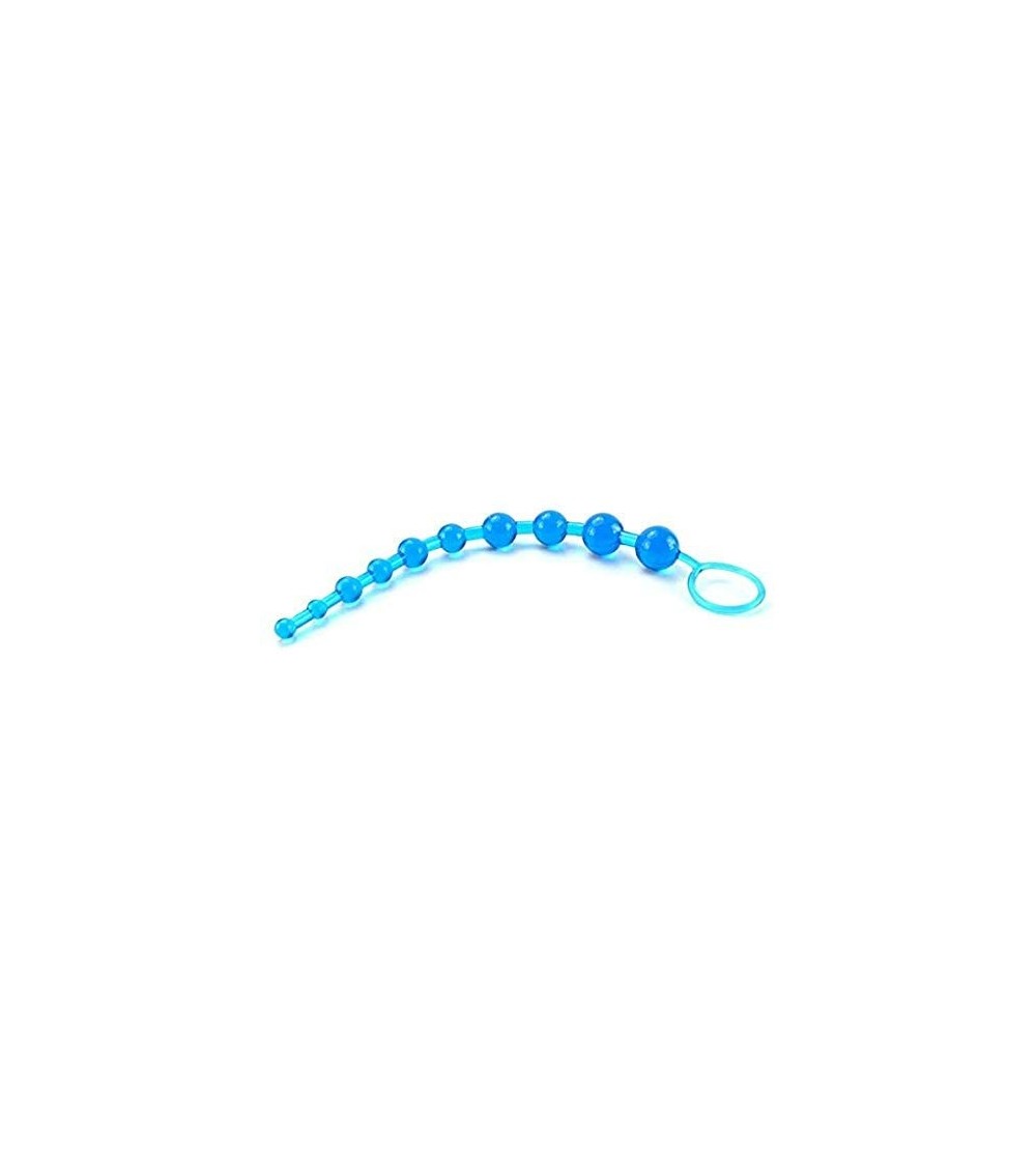 Anal Sex Toys Perfect Size AnAle Tail Beads Practice Pure Silica Beads - AnAle Beginners and Advanced Users- Blue Perfect Fun...