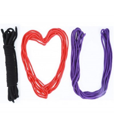 Restraints [3Pack] 32ft Soft Cotton Rope Sex Game for Couple Creative Fun Comfort Skin No Mark Natural Durable Long Rope Stra...