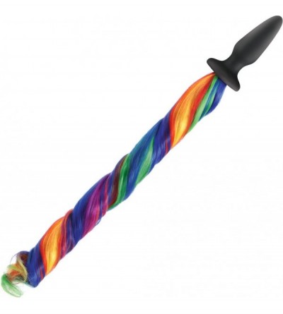Anal Sex Toys Ns Novelties Unicorn Tails- Rainbow - Rainbow - CP182OYG23D $46.29