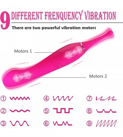 Vibrators G-spot Vibrator Women Orgasm Clitoral Nipple Stimulation 9 Vibration Functions à Prova d'água Adult Brinquedo Sexua...