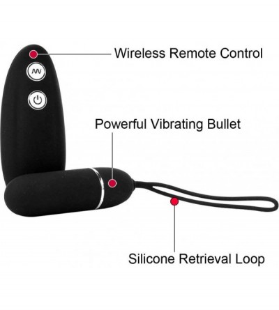 Vibrators Toys Wireless Remote Control Vibrating Panties- Black- M/l - Black - CS11X5E54WT $31.13